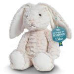Mollis Hase Kuscheltier Baby (36cm groß) – Weiches Stofftier für Kinder Babys – Kuschelhase